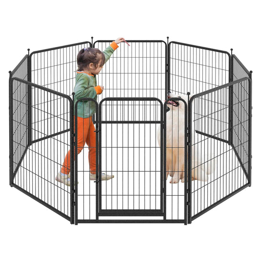 Heavy Duty Dog Playpen 32"W Indoor Outdoor