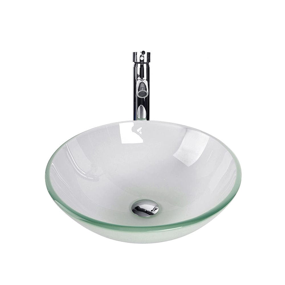 Elecwish Glass Round Sink