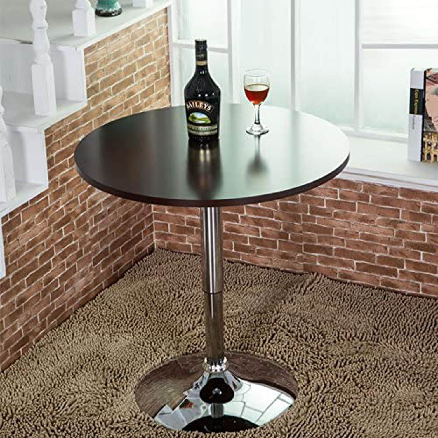 Elecwish Bar Table Black Bar Table OW003 usage scene