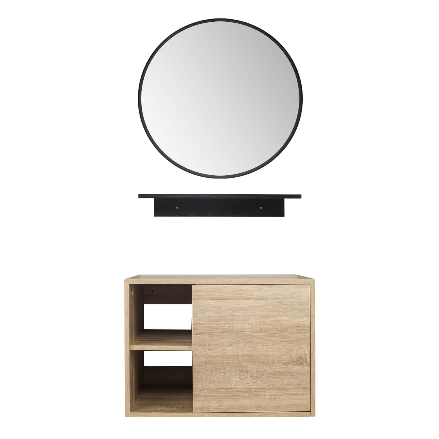 Elecwish Bathroom Vanity Wall Mounted Cabinet without sink